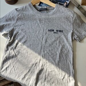 Brandy Melville Heather Gray Tee